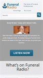 Mobile Screenshot of funeralradio.com